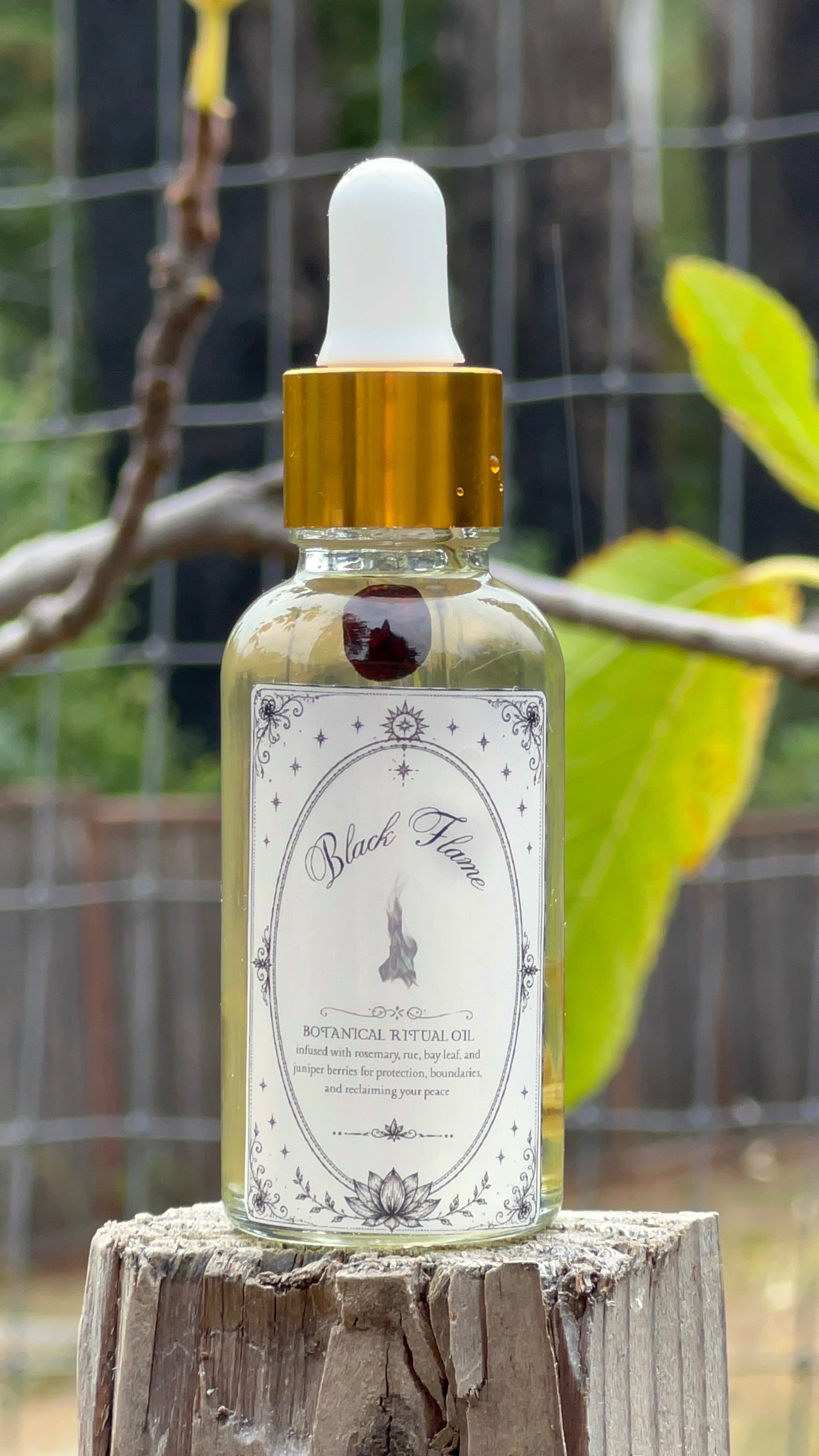 BLACK FLAME RITUAL OIL