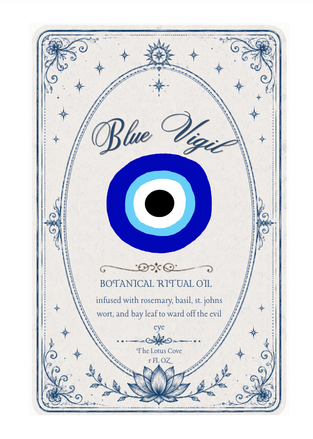 Blue Vigil Ritual Oil